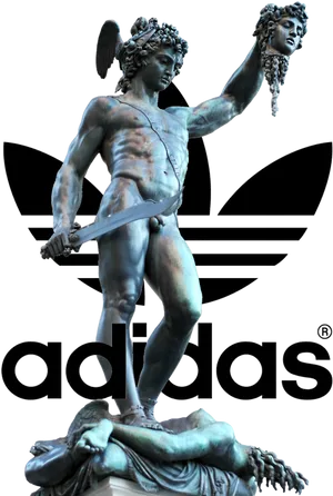 Perseus Adidas Logo Art PNG Image