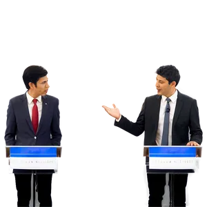 Person In Debate Png Hbg PNG Image