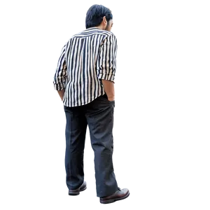 Person Walking Away Back View Png Pca40 PNG Image