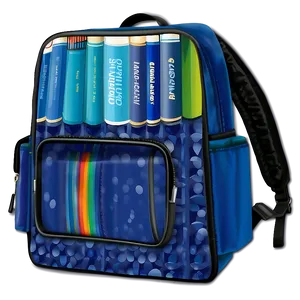 Personalized Book Bag Custom Png 06282024 PNG Image