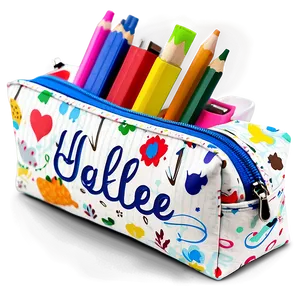 Personalized Pencil Case Png 24 PNG Image