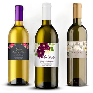 Personalized Wedding Wine Label Png Rps90 PNG Image