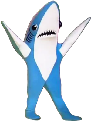 Personin Shark Costume PNG Image