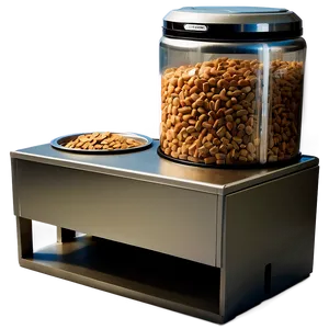 Pet Feeding Station Cabinet Png 06122024 PNG Image