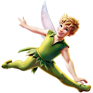 Peter Pan And Tinkerbell Png Frg PNG Image