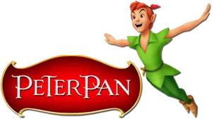 Peter Pan Flying Animation PNG Image