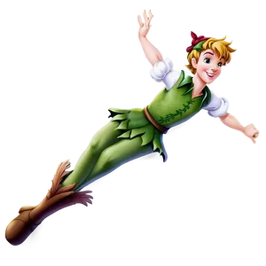 Peter Pan Flying Png Asa76 PNG Image