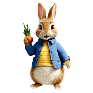 Peter Rabbit And The Big Fish Png Nwa PNG Image