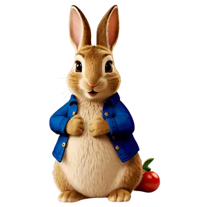 Peter Rabbit Cartoon Design Png 06262024 PNG Image