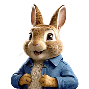 Peter Rabbit Cartoon Design Png Xof31 PNG Image