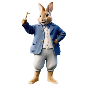 Peter Rabbit Easter Edition Png Thn PNG Image