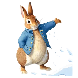 Peter Rabbit In The Snow Png 06262024 PNG Image