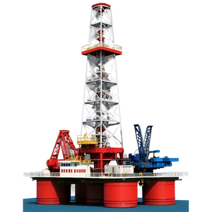 Petroleum Drilling Structure Png Wqp85 PNG Image