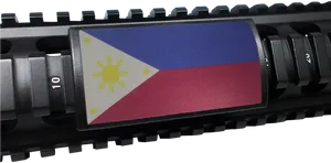 Philippine Flagon Military Rail PNG Image