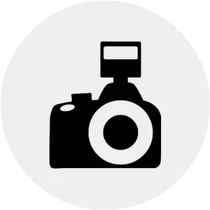 Photography Logo Silhouette PNG Image