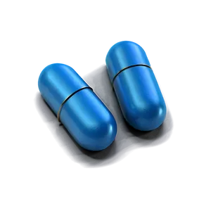 Photorealistic Blue Pill Png Otq PNG Image