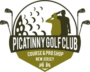 Picatinny Golf Club Logo New Jersey PNG Image