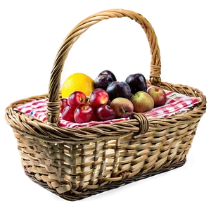 Picnic Basket For Four Png 1 PNG Image