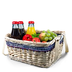 Picnic Basket For Four Png Kyk67 PNG Image