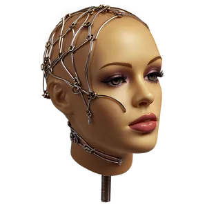 Pierced Mannequin Head Model Png Erl PNG Image