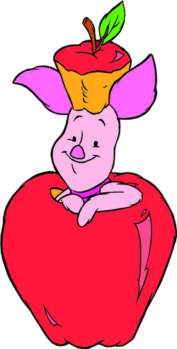 Pigletin Apple Costume PNG Image