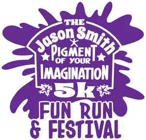 Pigment Imagination5 K Fun Run Festival Logo PNG Image