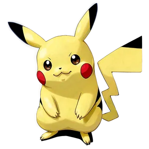 Pikachu Transparent Design Png 93 PNG Image