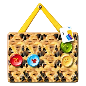 Pin Board C PNG Image