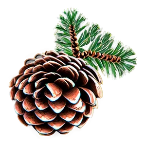 Pine Cone Decoration Png Onx PNG Image