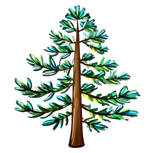 Pine Tree Illustration Png 38 PNG Image