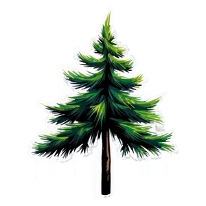 Pine Tree Vector Icon Png 7 PNG Image