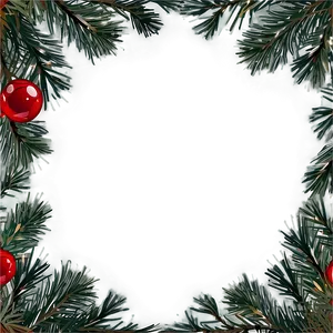 Pine Wreath Design Png 06132024 PNG Image