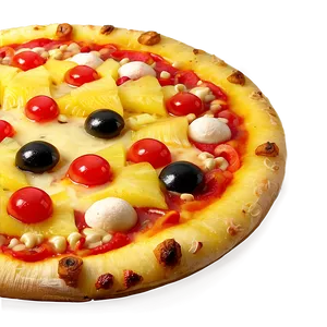 Pineapple Pizza Lovers Dream Png Eoq28 PNG Image