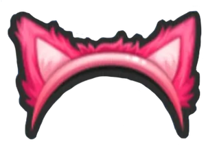 Pink_ Anime_ Cat_ Ears.png PNG Image