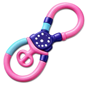 Pink Baby Rattle Png Vur PNG Image