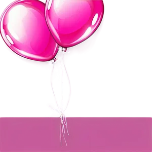 Pink Balloons White Background Png 06122024 PNG Image