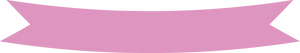 Pink Banner Ribbon Graphic PNG Image