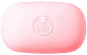 Pink Body Shop Soap Bar PNG Image