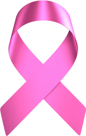 Pink Breast Cancer Awareness Ribbon PNG Image