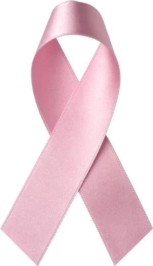 Pink Breast Cancer Awareness Ribbon PNG Image