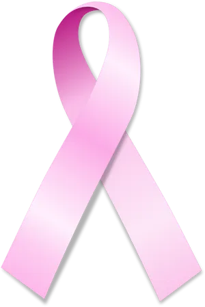 Pink Breast Cancer Awareness Ribbon PNG Image