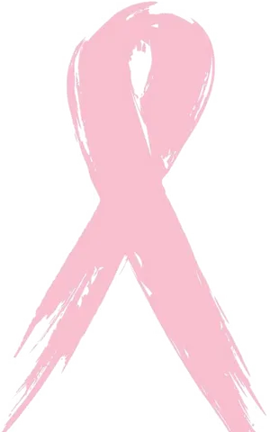 Pink Breast Cancer Awareness Ribbon PNG Image