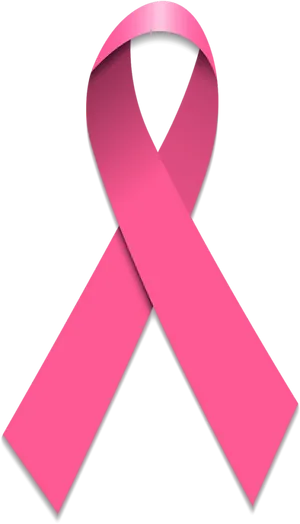 Pink Breast Cancer Awareness Ribbon PNG Image