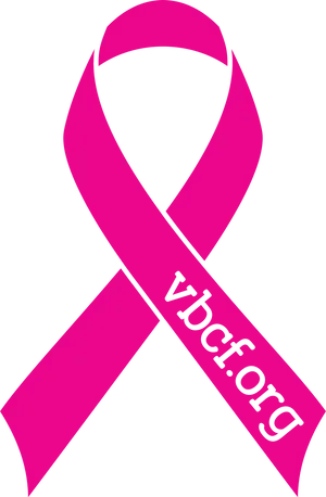 Pink Breast Cancer Awareness Ribbonwith U R L PNG Image