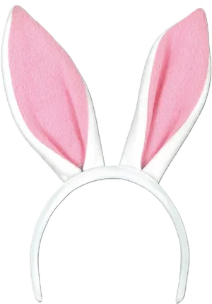 Pink Bunny Ears Headband.png PNG Image