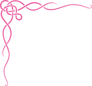 Pink Cancer Awareness Ribbon Knot PNG Image