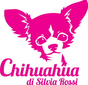 Pink Chihuahua Silhouette PNG Image