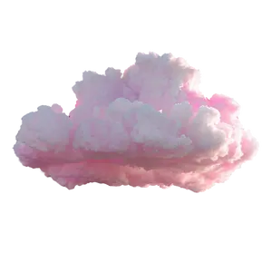 Pink Cloud Aesthetic Png Nha PNG Image