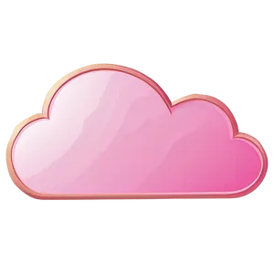 Pink Cloud Cartoon Style Png Rol77 PNG Image