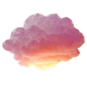 Pink Cloud Sunset Png Aej PNG Image